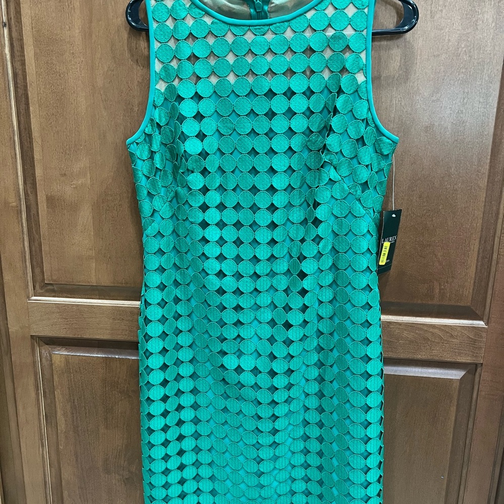 Ralph Lauren Teal Dress